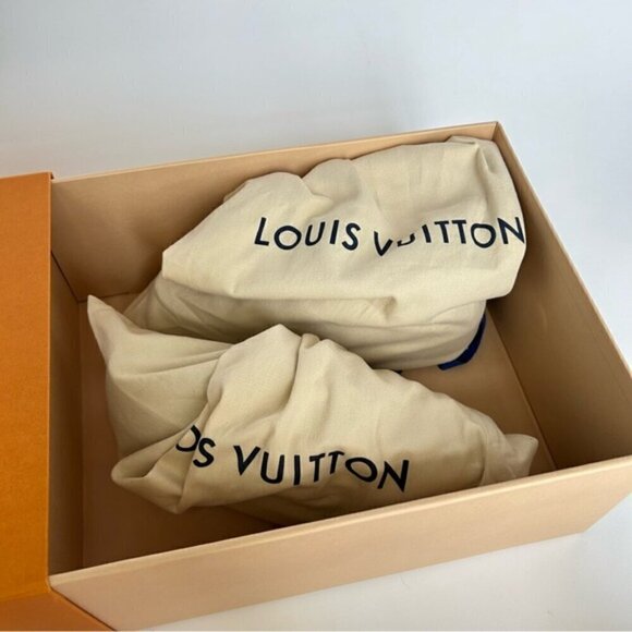 Louis Vuitton Academy Monogram Black Chunky Leather Loafers sz 39 - Picture 12 of 14